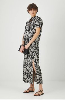 Рубашка с примесью льна Medicine