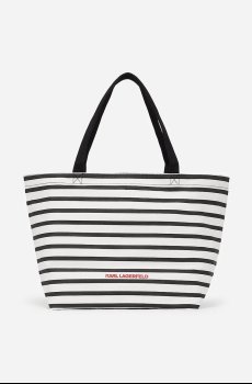 Хлопковая сумка Karl Lagerfeld IKON