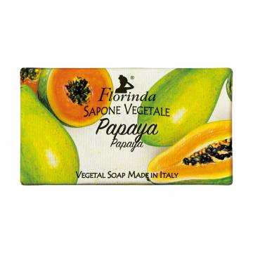 Натуральное мыло Florinda Vegetal Soap Papaya Папайя, 100 г Натуральное мыло Florinda Vegetal Soap Papaya Папайя, 100 г