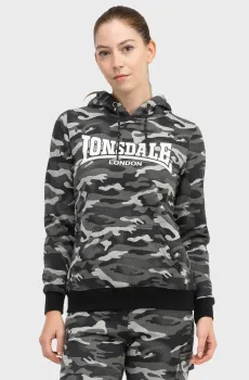 Женское камуфляжное худи CLOUGH Разноцветный XXL Lonsdale 117640