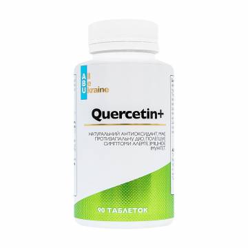 Кверцетин+ ABU - All Be Ukraine Quercetin+, 90 таблеток