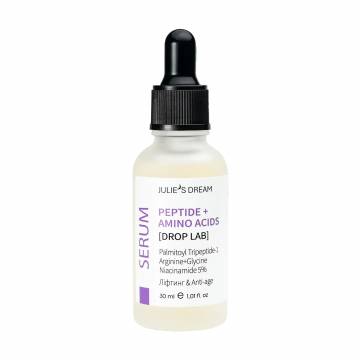 Сыворотка Julies Dream Serum Peptide + Amino Asids для упругости, эластичности и уменьшения морщин, 30 мл