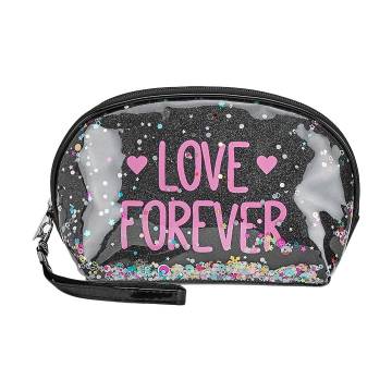 Косметичка Cosmo Shop Love Forever овал, 23*14.7*6.5 см, черная, 1 шт (CS1136B) Косметичка Cosmo Shop Love Forever овал, 23*14.7*6.5 см, черная, 1 шт (CS1136B)