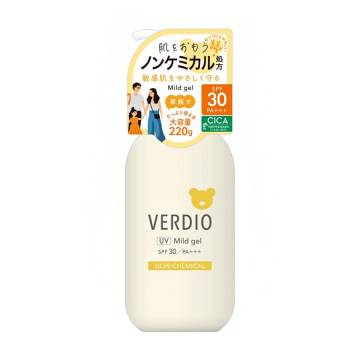 Мягкий солнцезащитный гель Omi Brotherhood Verdio UV Mild Gel SPF 30 PA++ для чувствительной кожи, 220 г