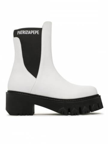 Patrizia Pepe Челсі CY9814/L011-W146 Білий Patrizia Pepe Челсі CY9814/L011-W146 Білий
