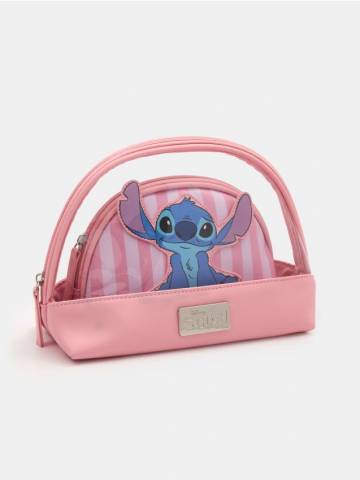 Косметичка Stitch - пастельний рожевий Косметичка Stitch - пастельний рожевий