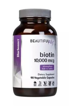 Биотин Bluebonnet Nutrition Beautiful Ally Biotin 10000 мкг, 90 капсул