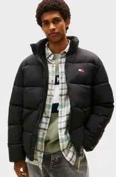 Мужская черная куртка TJM VAIL PUFFER Черный M Tommy Jeans DM0DM22040
