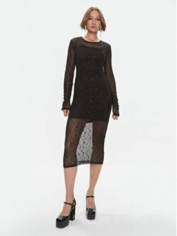 Please Коктейльна сукня A1VNCAP000 Чорний Slim Fit Please Коктейльна сукня A1VNCAP000 Чорний Slim Fit