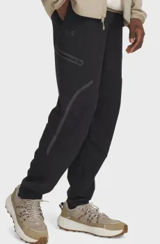 Мужские черные спортивные брюки UA Unstoppable Cargo Pant Черный M Under Armour 1390256-001