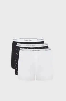 Мужские трусы (3 шт) BOXER SLIM Черный L Calvin Klein LV00NB4267