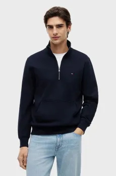 Мужская темно-синяя кофта ESSENTIAL TERRY NEW Синий L Tommy Hilfiger MW0MW43115