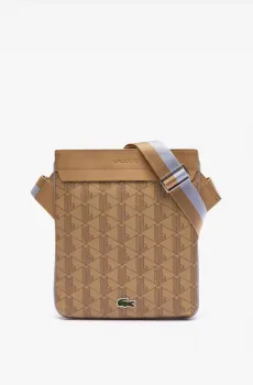 Мужская коричневая сумка Коричневый ONESIZE Lacoste NH4564BGN18