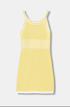 Хлопковое детское платье Guess