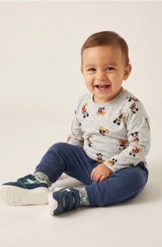 Кросівки зі шкіряною устілкою з сертифікатом «ЗДОРОВА СТОПА» - різнобарвний