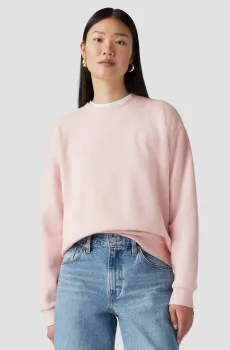 Женский пудровый свитшот Розовый M Levi’s® A5942;0028