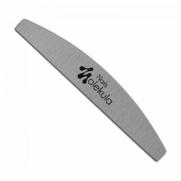 Пилка для ногтей Nails Molekula Professional M-40 Полумесяц, серая, 80/80 грит Пилка для ногтей Nails Molekula Professional M-40 Полумесяц, серая, 80/80 грит