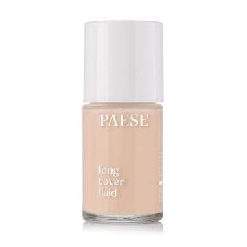 Тональный флюид для лица Paese Long Cover Fluid, 01 Light Beige, 30 мл Тональный флюид для лица Paese Long Cover Fluid, 01 Light Beige, 30 мл