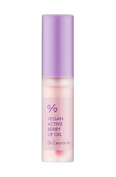 Масло-блеск для губ Dr.Ceuracle Vegan Active Berry Lip Oil с ресвератолом и экстрактом клюквы, 4.5 мл