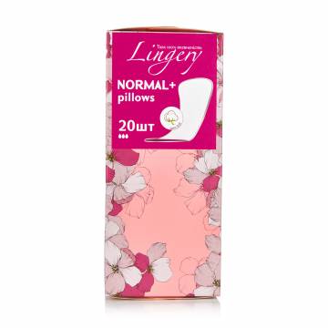 Ежедневные прокладки Lingery Normal + Pillows, 20 шт Ежедневные прокладки Lingery Normal + Pillows, 20 шт
