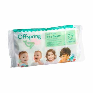 Подгузники Offspring размер M (6-10 кг), 3 шт