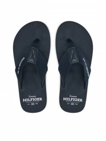 Tommy Hilfiger Вєтнамки Hilfiger 85 Beach Sandal FM0FM05339 Cиній Tommy Hilfiger Вєтнамки Hilfiger 85 Beach Sandal FM0FM05339 Cиній