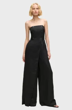 Женский черный комбинезон TAILORED Черный 44 Karl Lagerfeld B1W13010