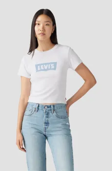 Женская белая футболка Белый S Levi’s® A8798;0047
