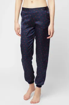 Женские темно-синие брюки SLOANE Синий S Etam 6515763