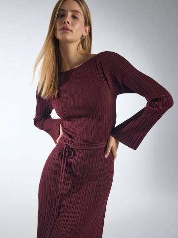 Mohito - Светр міді-сукня - каштановий - M