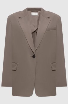 Серый жакет Ezri из шерсти