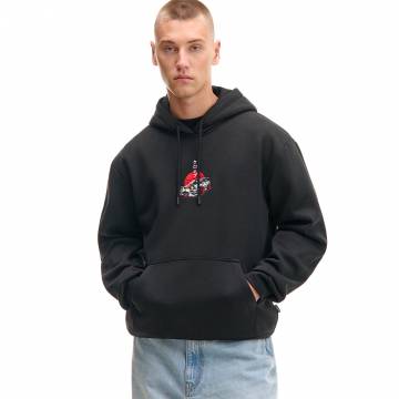 Cropp - Світшот з вишивкою - чорний Cropp - Світшот з вишивкою - чорний