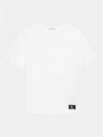 Calvin Klein Jeans Футболка IB0IB02029 Білий Relaxed Fit Calvin Klein Jeans Футболка IB0IB02029 Білий Relaxed Fit
