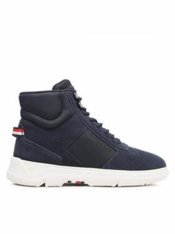 Tommy Hilfiger Снікерcи Core Mix Suede Hybrid Boot FM0FM04596 Cиній Tommy Hilfiger Снікерcи Core Mix Suede Hybrid Boot FM0FM04596 Cиній