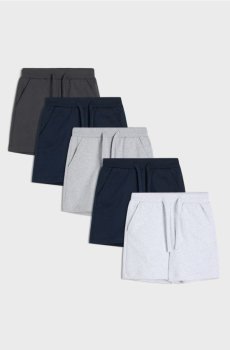 Трикотажні шорти 5 pack - сірий