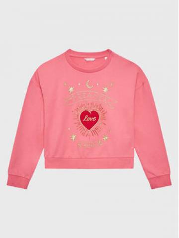 Guess Світшот J3GQ02 K82T0 Рожевий Regular Fit Guess Світшот J3GQ02 K82T0 Рожевий Regular Fit
