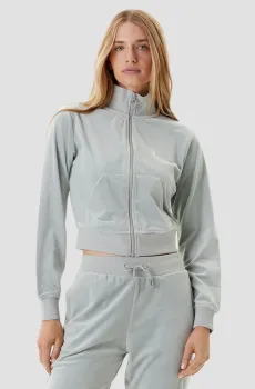 Женская серая спортивная кофта Серый S Guess V3BQ22.K0232;G8GA