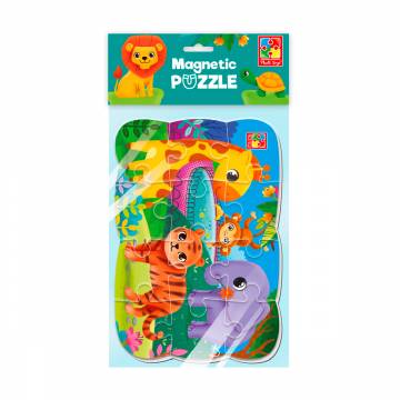 Магнитные мягкие пазлы Vladi Toys А5 Малыш сможет Зоопарк, от 3 лет, 12 деталей, 31*18*3 см (VT3205-90) Магнитные мягкие пазлы Vladi Toys А5 Малыш сможет Зоопарк, от 3 лет, 12 деталей, 31*18*3 см (VT3205-90)