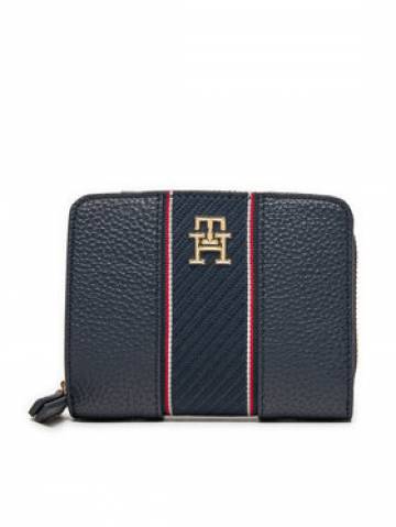 Tommy Hilfiger Мале жіноче портмоне Th Legacy Med Za AW0AW16924 Cиній Tommy Hilfiger Мале жіноче портмоне Th Legacy Med Za AW0AW16924 Cиній