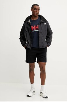 Хлопковая футболка Helly Hansen HH LOGO