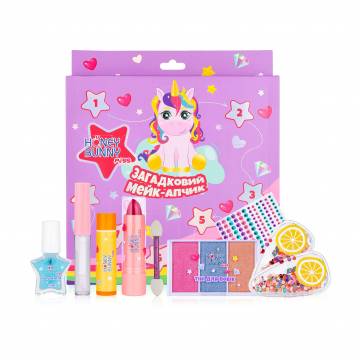 Набор для девочек Honey Bunny Miss Загадочный мейк-апчик, 7 продуктов Набор для девочек Honey Bunny Miss Загадочный мейк-апчик, 7 продуктов