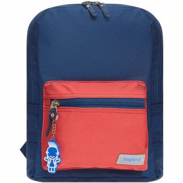 Рюкзак Bagland Молодіжний mini 8 л. синій/червоний (0050866) Рюкзак Bagland Молодіжний mini 8 л. синій/червоний (0050866)