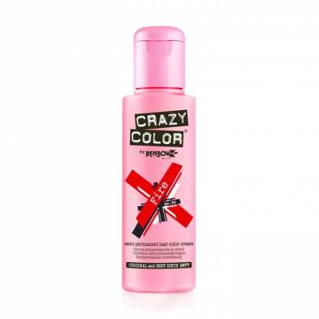 Тинт-краска для волос Crazy Color Semi Permanent Hair Color Cream 56 Fire, 100 мл Тинт-краска для волос Crazy Color Semi Permanent Hair Color Cream 56 Fire, 100 мл