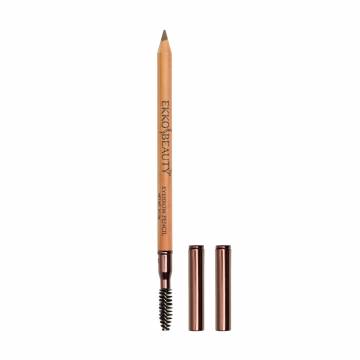 Стойкий восковый карандаш для бровей Ekko Beauty Eyebrow Pencil со щеточкой Medium Brown, 1.5 г Стойкий восковый карандаш для бровей Ekko Beauty Eyebrow Pencil со щеточкой Medium Brown, 1.5 г
