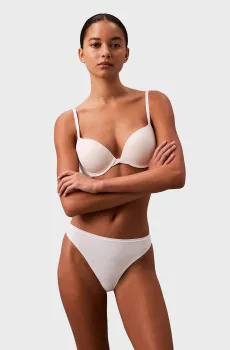 Женские белые трусики THONG Белый XS Calvin Klein LV00QF7820