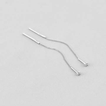 Серебряные серьги Minimal 5349/1-р Серебряные серьги Minimal 5349/1-р