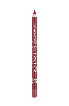 Водостойкий карандаш для губ Elixir Waterproof Lip Liner 070 Rose Red, 1.4 г