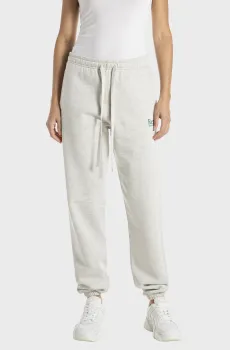 Женские светло-серые спортивные брюки Серый L Replay W8157D.000.23942