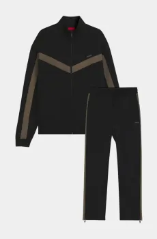 Мужской черный костюм (кофта штаны) Черный M HUGO 11412