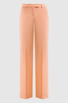 Брюки клеш из шерсти